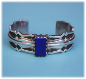 Byron McCurtain Lapis Overlay Bracelet
