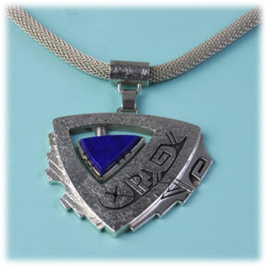 Roy Talahaftewa Pendant with Lapis