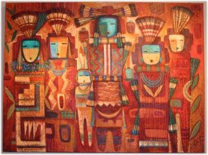 Tony Abeyta Generations Oil Painting