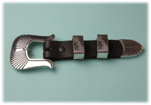 Al Joe Sterling Buckle Set