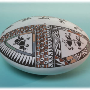 Sharon Lewis Acoma Seed Pot - Image 2