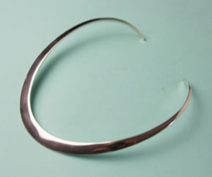 Al Joe Sterling Silver 10mm Collar Necklace