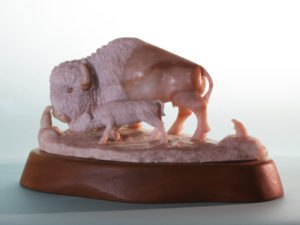 Kathy Whitman - Elk Woman "Curious Neighbors"