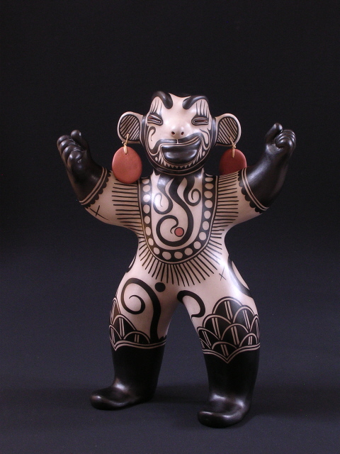 Virgil Ortiz Original Clay Monos Figure – Tribal Expressions