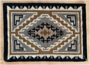 Marilyn John Two Grey Hills Tapestry Weaving